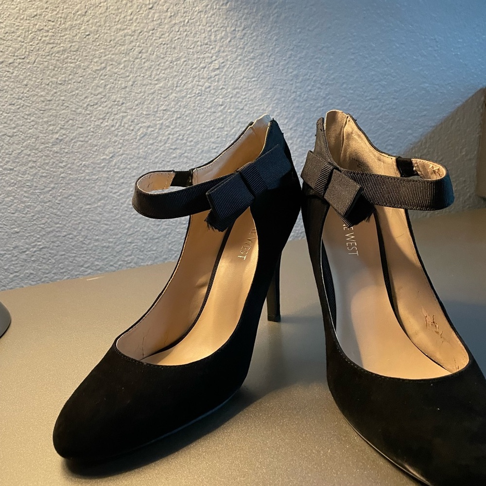 Black heels